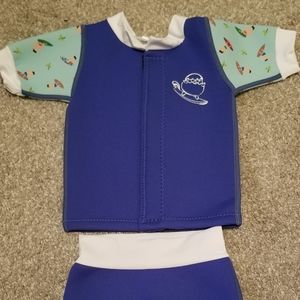 NWT Cheekaaboo infants bathing suit